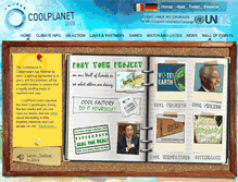 Tablet Screenshot of coolplanet2009.org